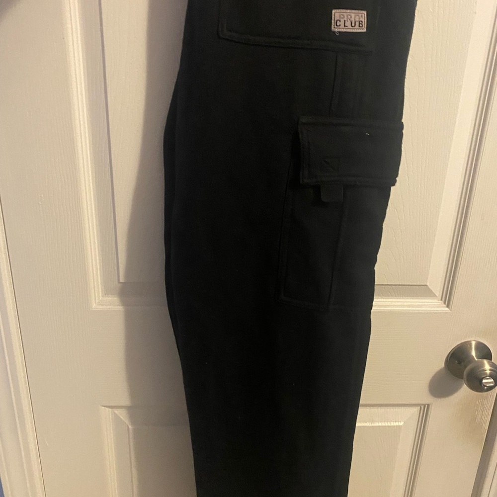 Black Pro Club Sweat Pants for Men